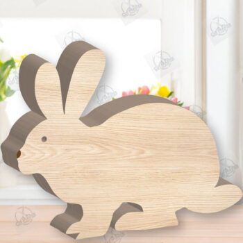 Intra απο ξύλο plywood 3mm-4mm πάχος - Πασχαλινό Μπάνι Ξύλινη Διακόσμηση  Πακέτο Δίασταση 15x15 cm INTRAFABR-118835829 - Image 3