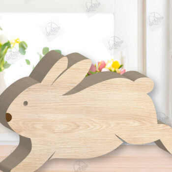 Intra απο ξύλο plywood 3mm-4mm πάχος - Πασχαλινό Μπάνι Ξύλινη Διακόσμηση  Πακέτο Δίασταση 15x15 cm INTRAFABR-118835765 - Image 7