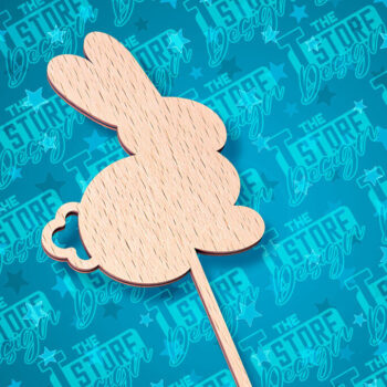 Intra απο ξύλο plywood 3mm-4mm πάχος - Πασχαλινό κέικ Topper Laser Cut |  CNC Δίασταση 15x15 cm INTRAFABR-91659109 - Image 3