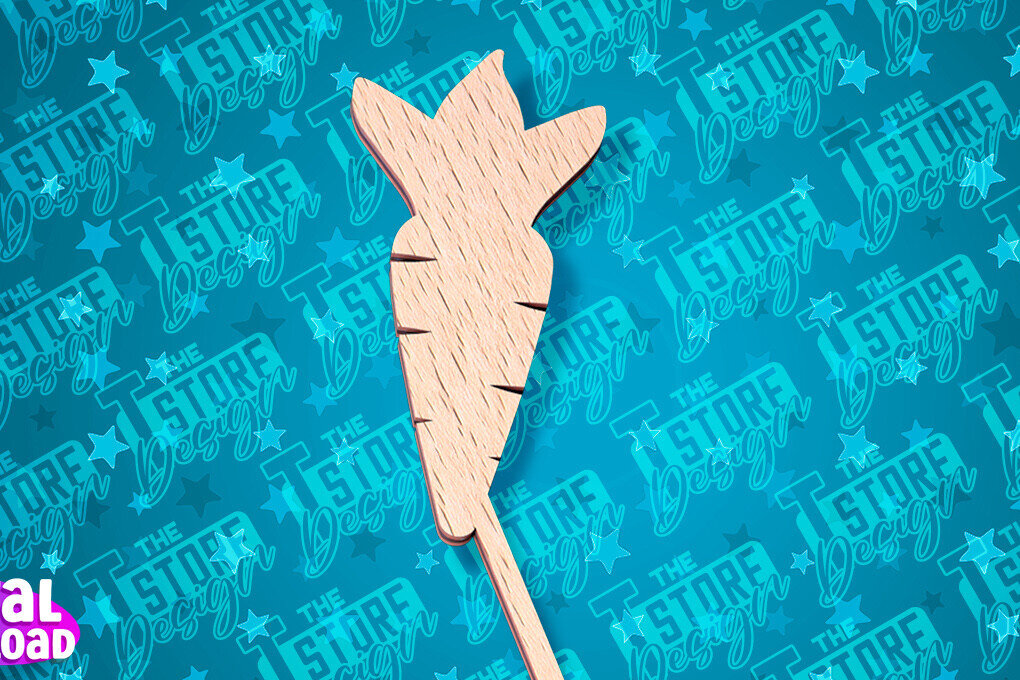 Intra απο ξύλο plywood 3mm-4mm πάχος - Πασχαλινό κέικ Topper Laser Cut |  CNC Δίασταση 15x15 cm INTRAFABR-91658549