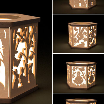 Intra απο ξύλο plywood 3mm-4mm πάχος - Πακέτο λαμπάδας Πάσχας –  Δίασταση 30x20 cm INTRAFABR-115912040 - Image 1