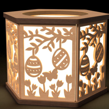 Intra απο ξύλο plywood 3mm-4mm πάχος - Πακέτο λαμπάδας Πάσχας –  Δίασταση 30x20 cm INTRAFABR-115912040 - Image 3