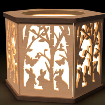 Intra απο ξύλο plywood 3mm-4mm πάχος - Πακέτο λαμπάδας Πάσχας –  Δίασταση 30x20 cm INTRAFABR-115912040 - Image 4