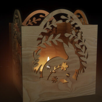 Intra απο ξύλο plywood 3mm-4mm πάχος - Πασχαλινή Λαμπροθήκη, Δέσμη Φαναριού Δίασταση 4x3 cm INTRAFABR-60563759 - Image 3