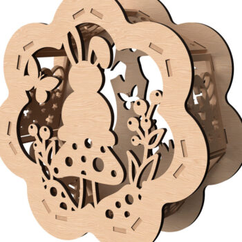 Intra απο ξύλο plywood 3mm-4mm πάχος - Πασχαλινή λαμπάδα Δέσμη κοπής με λέιζερ Δίασταση 30x20 cm INTRAFABR-114142886 - Image 10