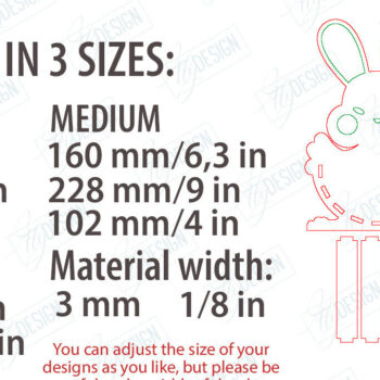 Intra απο ξύλο plywood 3mm-4mm πάχος - Πασχαλινό καλάθι με καραμέλα | Αυγοθήκες Δίασταση 15x15 cm INTRAFABR-117798060 - Image 2