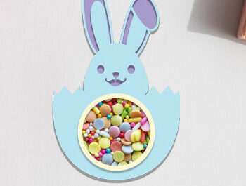 Intra απο ξύλο plywood 3mm-4mm πάχος - Πασχαλινή καραμέλα Θόλος κοπής με λέιζερ Δίασταση 15x15 cm INTRAFABR-63738138 - Image 4