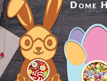 Intra απο ξύλο plywood 3mm-4mm πάχος - Πακέτο  Dome Holder Easter Candy Δίασταση 15x15 cm INTRAFABR-64118474 - Image 6