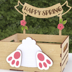 Intra απο ξύλο plywood 3mm-4mm πάχος - Πασχαλινή καραμέλα | Κουτί καραμέλας Δίασταση 15x15 cm INTRAFABR-116149417