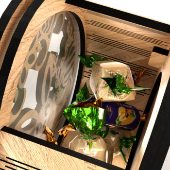 Intra απο ξύλο plywood 3mm-4mm πάχος - Πασχαλινή Μπαχαροθήκη με Όνομα Δίασταση 5x5 cm INTRAFABR-116410094 - Image 7