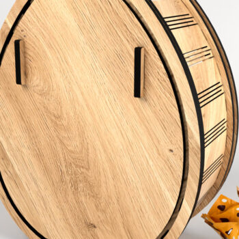 Intra απο ξύλο plywood 3mm-4mm πάχος - Σετ Πασχαλινές θήκες για καραμέλα Δίασταση 5x5 cm INTRAFABR-116411003 - Image 7