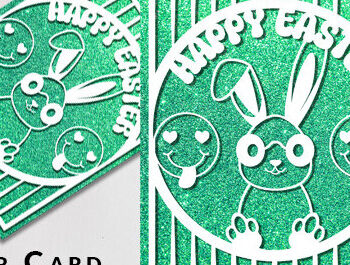 Intra απο ξύλο plywood 3mm-4mm πάχος - Πασχαλινή κάρτα Paper Cut  Πακέτο σχεδίου Δίασταση 15x15 cm INTRAFABR-64118950 - Image 3