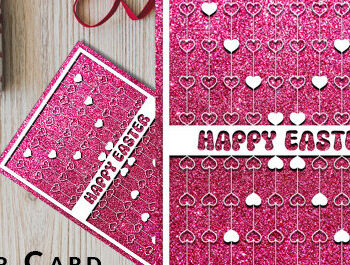 Intra απο ξύλο plywood 3mm-4mm πάχος - Πασχαλινή κάρτα Paper Cut  Πακέτο σχεδίου Δίασταση 15x15 cm INTRAFABR-64118950 - Image 5