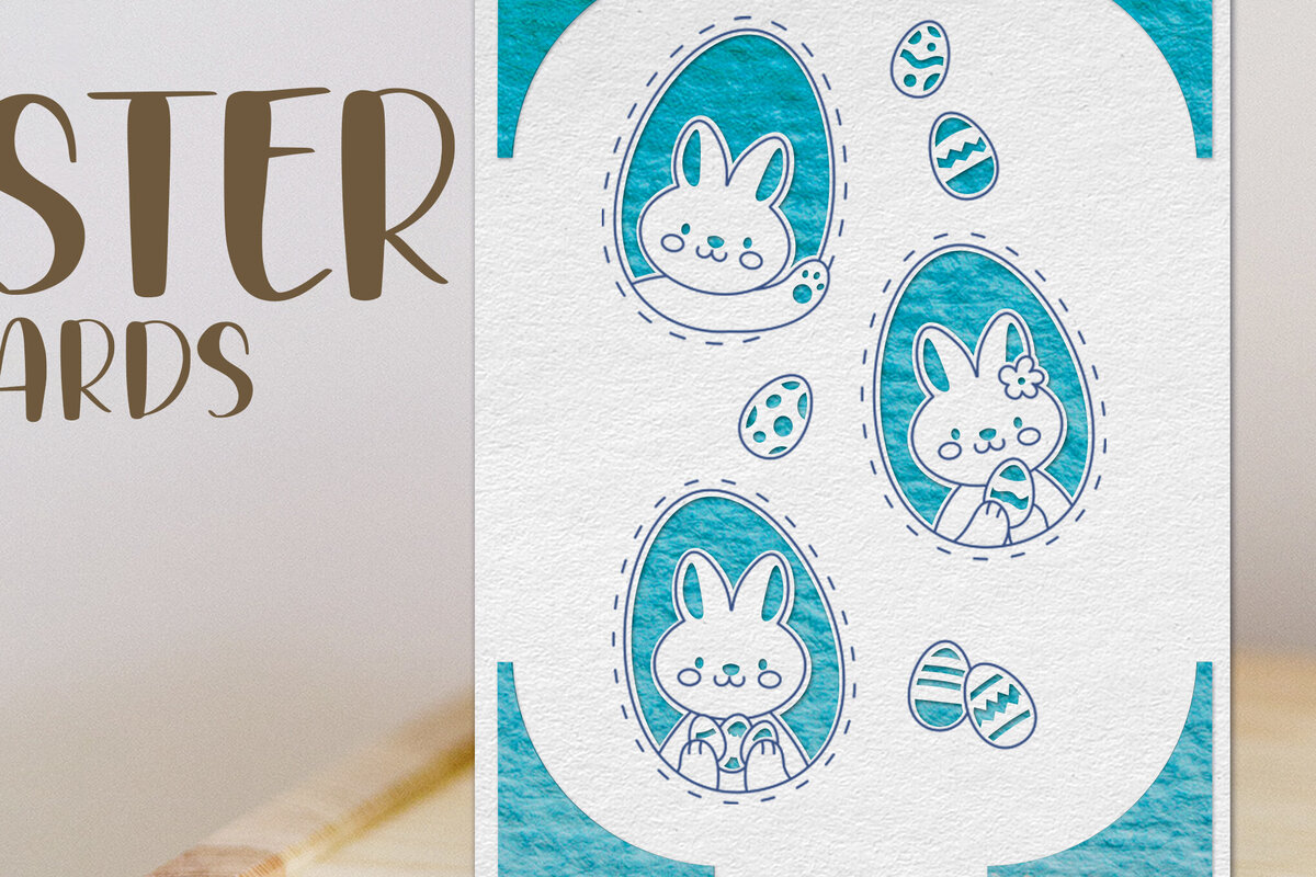 Intra απο ξύλο plywood 3mm-4mm πάχος - Πασχαλινή κάρτα . Χαρτί κοπής ευχετήριων καρτών Δίασταση 15x15 cm INTRAFABR-88211073