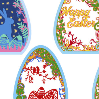 Intra απο ξύλο plywood 3mm-4mm πάχος - Πασχαλινά κομμένα αρχεία Δίασταση 3x15 cm INTRAFABR-8948360 - Image 8