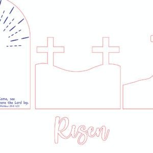 Intra απο ξύλο plywood 3mm-4mm πάχος - Αρχεία Glowforge  για την Ημέρα του Πάσχα Δίασταση 20x20 cm INTRAFABR-116536975