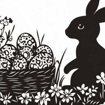 Intra απο ξύλο plywood 3mm-4mm πάχος - Πασχαλινή σιλουέτα με λέιζερ για την ημέρα του Πάσχα Δίασταση 15x15 cm INTRAFABR-117698987 - Image 4