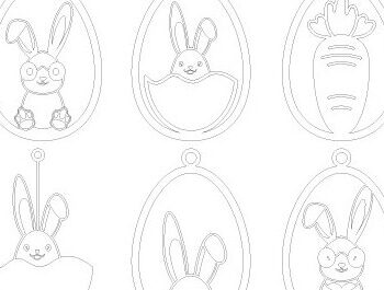 Intra απο ξύλο plywood 3mm-4mm πάχος -  στοιχείο πασχαλινής διακόσμησης Δίασταση 15x15 cm INTRAFABR-62957128 - Image 2