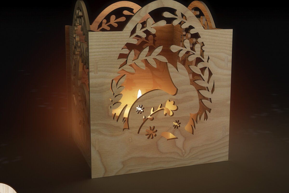 Intra απο ξύλο plywood 3mm-4mm πάχος - Πασχαλινή Διακοσμητική Λαμπροθήκη Δίασταση 4x3 cm INTRAFABR-115597704