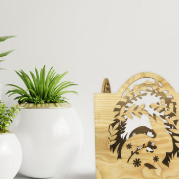 Intra απο ξύλο plywood 3mm-4mm πάχος - Πασχαλινή Διακοσμητική Λαμπροθήκη Δίασταση 4x3 cm INTRAFABR-115597704 - Image 4