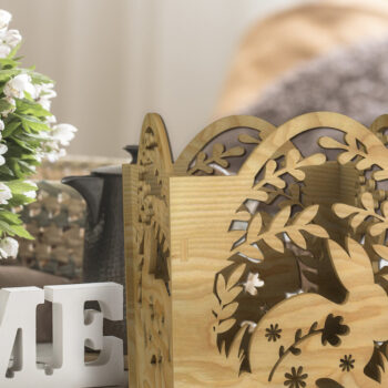 Intra απο ξύλο plywood 3mm-4mm πάχος - Πασχαλινή Διακοσμητική Λαμπροθήκη Δίασταση 4x3 cm INTRAFABR-115597704 - Image 6