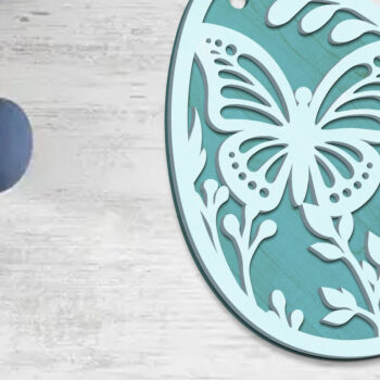 Intra απο ξύλο plywood 3mm-4mm πάχος - Πασχαλινή Διακοσμητική Λίμα Αυγού Δίασταση 3x4 cm INTRAFABR-89134628 - Image 1