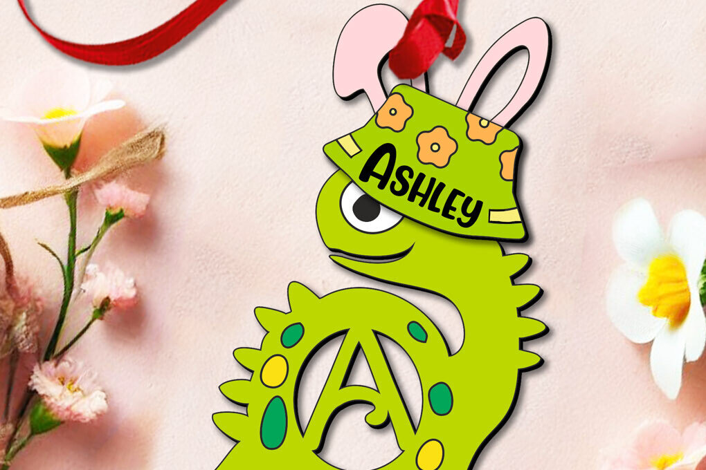 Intra απο ξύλο plywood 3mm-4mm πάχος - Πασχαλινό Ντίνο Γράμμα ένα όνομα καλαθιού διακοπών Δίασταση 6x6 cm INTRAFABR-112208740