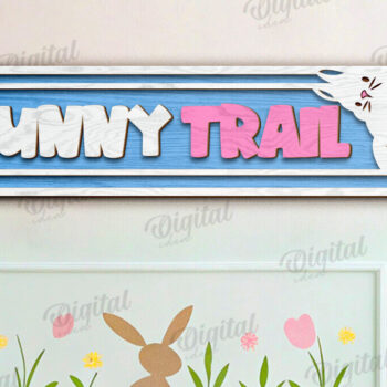 Intra απο ξύλο plywood 3mm-4mm πάχος - Πασχαλινή Κατευθυντήρια Πινακίδα LaserCut Πακέτο Δίασταση 15x15 cm INTRAFABR-118210307 - Image 6