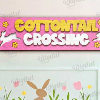 Intra απο ξύλο plywood 3mm-4mm πάχος - Πασχαλινή Κατευθυντήρια Πινακίδα LaserCut Πακέτο Δίασταση 15x15 cm INTRAFABR-118210307 - Image 8