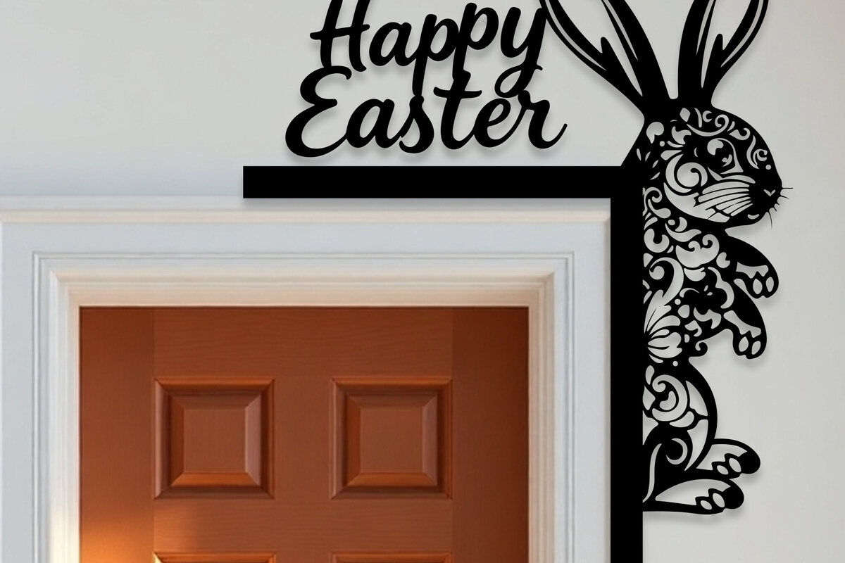 Intra απο ξύλο plywood 3mm-4mm πάχος - Πασχαλινή πόρτα Γωνιακή   Δίασταση 15x15 cm INTRAFABR-117409551