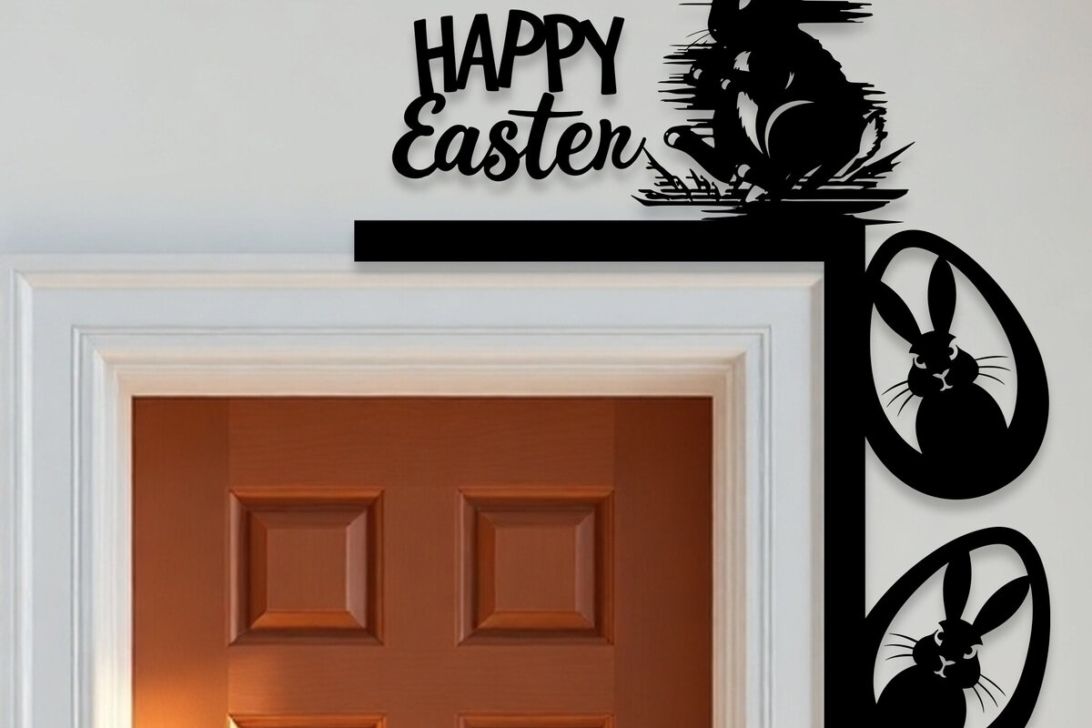 Intra απο ξύλο plywood 3mm-4mm πάχος - Πασχαλινή πόρτα Γωνιακή   Δίασταση 15x15 cm INTRAFABR-117409561