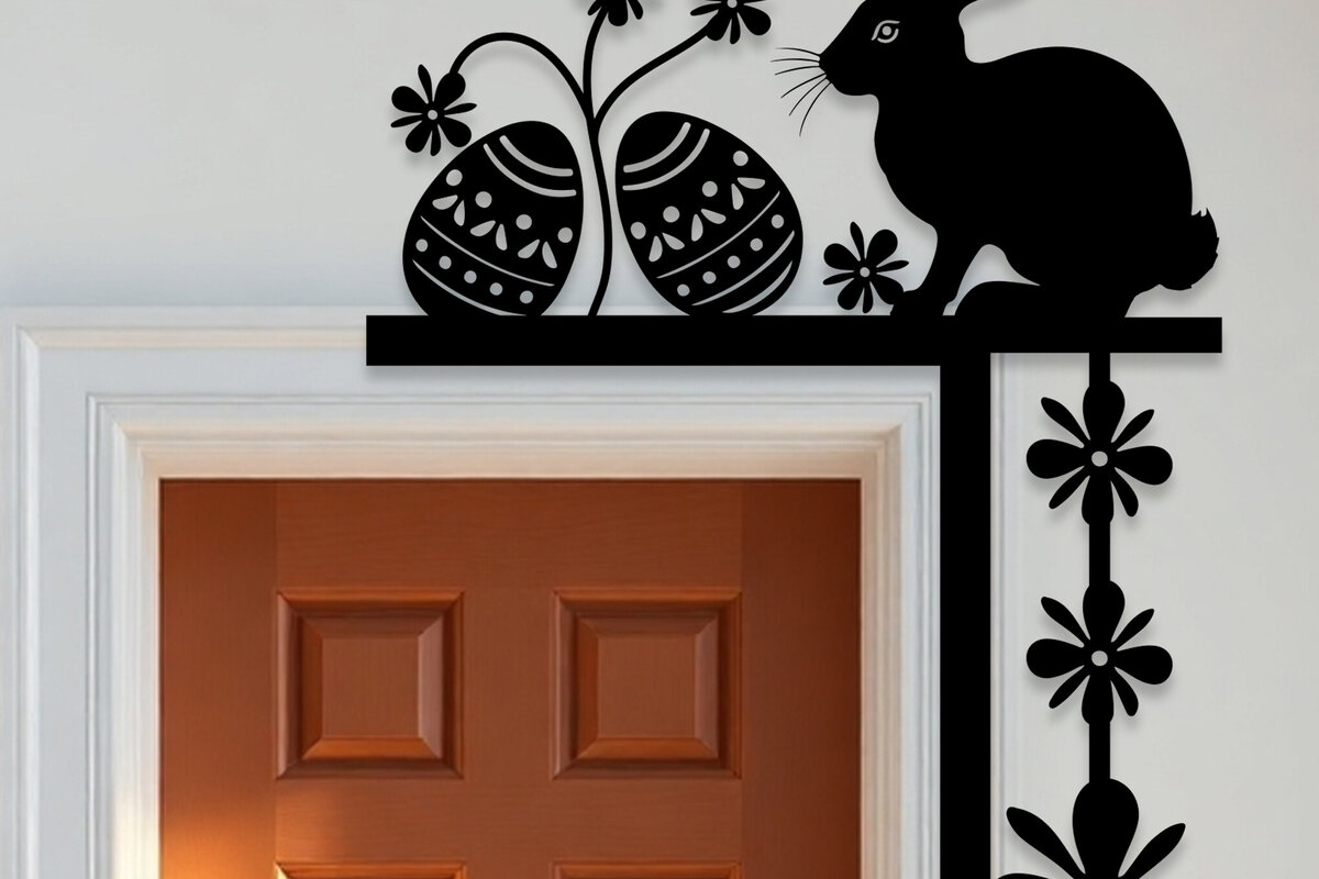 Intra απο ξύλο plywood 3mm-4mm πάχος - Πασχαλινή πόρτα Γωνιακή   Δίασταση 15x15 cm INTRAFABR-117409578