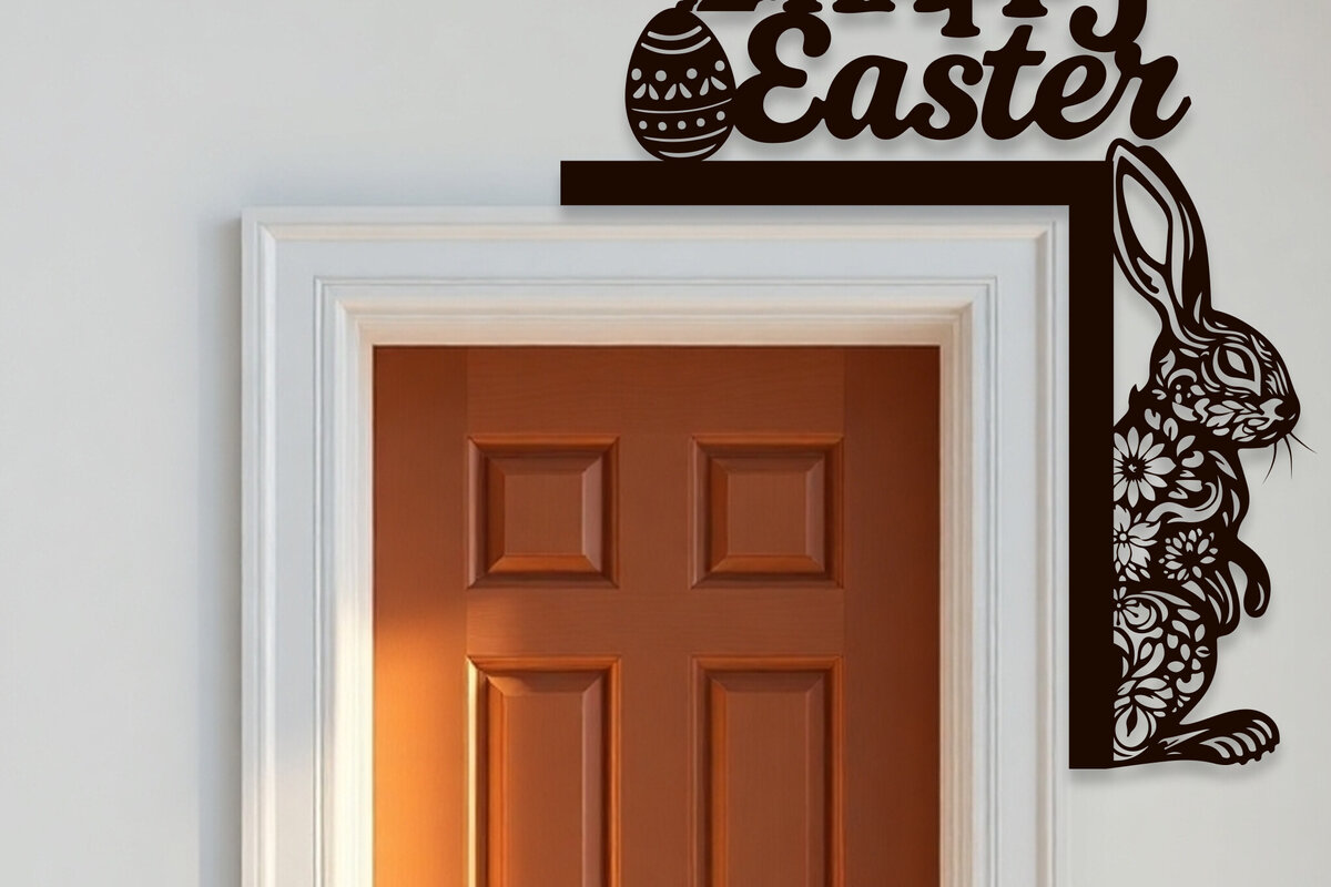 Intra απο ξύλο plywood 3mm-4mm πάχος - Πασχαλινή πόρτα Γωνιακή   Δίασταση 15x15 cm INTRAFABR-117409612