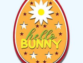 Intra απο ξύλο plywood 3mm-4mm πάχος - Πασχαλινή κρεμάστρα πόρτας Laser Cut  Bundle Δίασταση 15x15 cm INTRAFABR-64117892 - Image 11