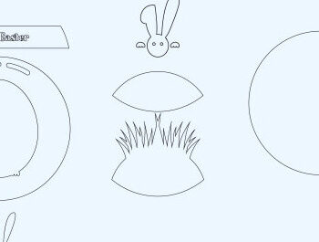 Intra απο ξύλο plywood 3mm-4mm πάχος - Πασχαλινή κρεμάστρα πόρτας Laser Cut  Bundle Δίασταση 15x15 cm INTRAFABR-64117886 - Image 11