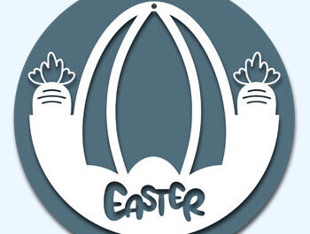 Intra απο ξύλο plywood 3mm-4mm πάχος - Πασχαλινή κρεμάστρα πόρτας Laser Cut  Bundle Δίασταση 15x15 cm INTRAFABR-64117886 - Image 16