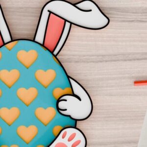 Intra απο ξύλο plywood 3mm-4mm πάχος -  3d  Laser Crafting Easter Egg Δίασταση 20x25 cm INTRAFABR-92506702