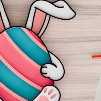 Intra απο ξύλο plywood 3mm-4mm πάχος -  3d  Laser Crafting Easter Egg Δίασταση 20x25 cm INTRAFABR-92506751 - Image 1