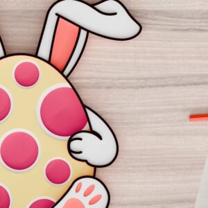 Intra απο ξύλο plywood 3mm-4mm πάχος -  3d  Laser Crafting Easter Egg Δίασταση 20x25 cm INTRAFABR-92358539