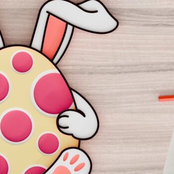 Intra απο ξύλο plywood 3mm-4mm πάχος -  3d  Laser Crafting Easter Egg Δίασταση 20x25 cm INTRAFABR-92358539 - Image 1