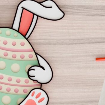 Intra απο ξύλο plywood 3mm-4mm πάχος -  3d  Laser Crafting Easter Egg Δίασταση 20x25 cm INTRAFABR-92358609 - Image 1