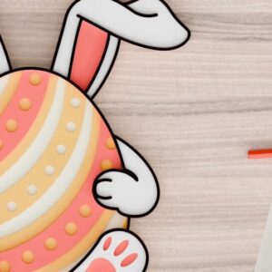 Intra απο ξύλο plywood 3mm-4mm πάχος -  3d  Laser Crafting Easter Egg Δίασταση 20x25 cm INTRAFABR-92506558