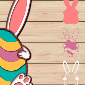 Intra απο ξύλο plywood 3mm-4mm πάχος - Πασχαλινό αυγό 3D  Χαρτί κοπής Πολυστρωματικό Δίασταση 15x15 cm INTRAFABR-65484667 - Image 1