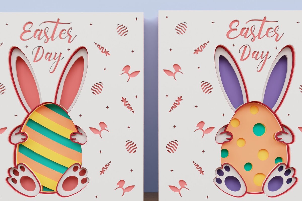 Intra απο ξύλο plywood 3mm-4mm πάχος - Πασχαλινό αυγό 3D  Χαρτί κοπής Πολυστρωματικό Δίασταση 15x15 cm INTRAFABR-66503703