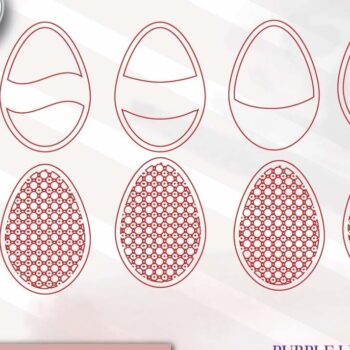 Intra απο ξύλο plywood 3mm-4mm πάχος - Πασχαλινό καλάθι αυγών Tag Laser  Δίασταση 4x4 cm INTRAFABR-74516280 - Image 2