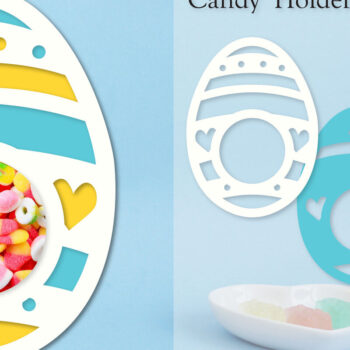 Intra απο ξύλο plywood 3mm-4mm πάχος - Easter Egg Candy Dome Horder  Δίασταση 15x15 cm INTRAFABR-91761778 - Image 1