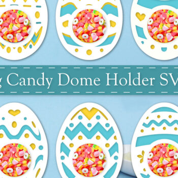 Intra απο ξύλο plywood 3mm-4mm πάχος - Πασχαλινά αυγά Candy Dome Horder  Πακέτα Δίασταση 15x15 cm INTRAFABR-91762509 - Image 1