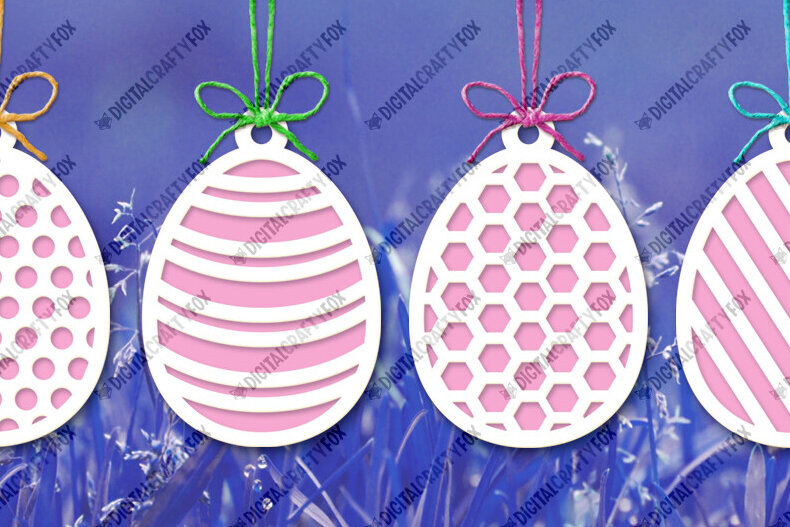 Intra απο ξύλο plywood 3mm-4mm πάχος - Πασχαλινό αυγό Κρεμαστό  , αυγών Δίασταση 6x6 cm INTRAFABR-119568550