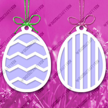 Intra απο ξύλο plywood 3mm-4mm πάχος - Πασχαλινό αυγό Κρεμαστό  , αυγών Δίασταση 6x6 cm INTRAFABR-119620515 - Image 1