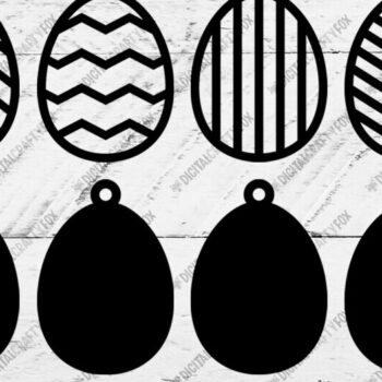 Intra απο ξύλο plywood 3mm-4mm πάχος - Πασχαλινό αυγό Κρεμαστό  , αυγών Δίασταση 6x6 cm INTRAFABR-119620515 - Image 2